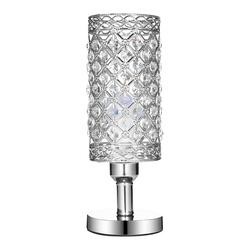 TD001 Modern Crystal Lamps Modern Glam Table Lamp for Bedroom