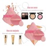 40pcs Brochas Maquillaje Profesional Esponjas Neceseres