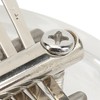 Heart Shaped Thumb Piano Mini Portable Transparent Crystal 8 Keys