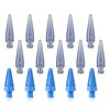 WEUANY Earwax Removal Kit Ear Cleaner Replacement Tips 15pcs, Blue-1