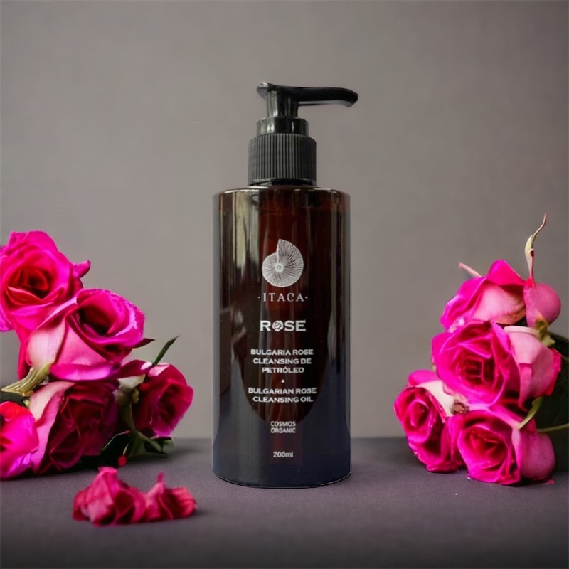 Ithaca Tools Bulgarian Rose Cleansing Oil 200ml Lymphatic Circulation Cleanser