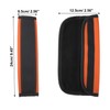 X AUTOHAUX 2pcs Universal Seat Belt Shoulder Pad Faux Leather