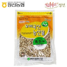 Jeongseon Nonghyup 정선농협 5일장 약선재료 홍화씨 250g(1봉) Jeongseon Nonghyup 5-Day Market Herbal Ingredients Safflower Seeds 250g (1 Pack)