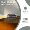 YAFIYGI 1PCS Tiny Flashlight Mini Flashlight Key Chain Nano Keychain