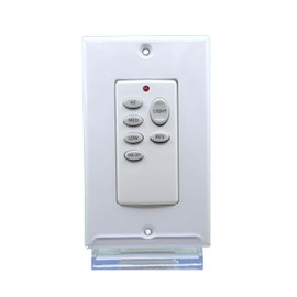 Battery Powered CHQ8BT9051T/CHQ9051T/UC9051T Ceiling Fan Wall Control Remote Control for Fans with ONE Set of Lights by MFP