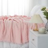 GINAMUSE Muslin Throw Blanket for Bed 100% Cotton Gauze Fall
