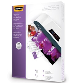 Fellowes Laminating Pouch Starter Kit, 130 Pack (5208502)