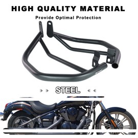 Xitomer Highway Crash Bars Compatible with VN900B VN900E Vulcan Classic, VN900F VN900C Vulcan Custom, VN900D Vulcan Classic LT Motorcycle Engine Guard Crash Bars