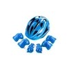 Casco Protección Niños Rodilleras Muñequeras Coderas Kit