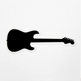 Decal Stickers of Guitar 1 Premium Indoor (No Waterproof) Vinyl Decal Stickers for Laptop Phone Accessory Helmet Car Window Mug Tuber Cup Door Wall Decoration ANDVER3e8364aBL