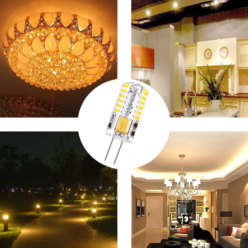 DOPKUSS G4 LED Bulbs 12V Led Light AC/DC Bi-Pin Base