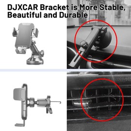 DJXCAR Car Phone Holder Fits for Volkswagen Jetta/Jetta GLI 2019-2025,Car Phone Mount Snugly fit Navigation Bracket Air Vent, 4.7-7 inch Phone,360° Rotation,Easy to Install