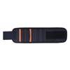 Tool Bracelet Holder, 2 Pocket Magnetic Wristband 15pcs Strong Magnet