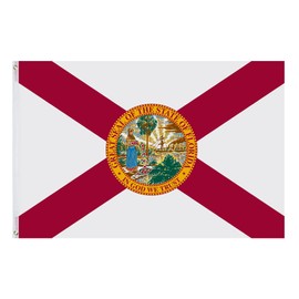 Yescom 3x5 Ft Florida State Flag Banner Double Sided Fade Resistant Polyester Grommet Indoor Outdoor Yard