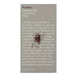Love Tea Rooibos Loose Leaf Tea, 100g