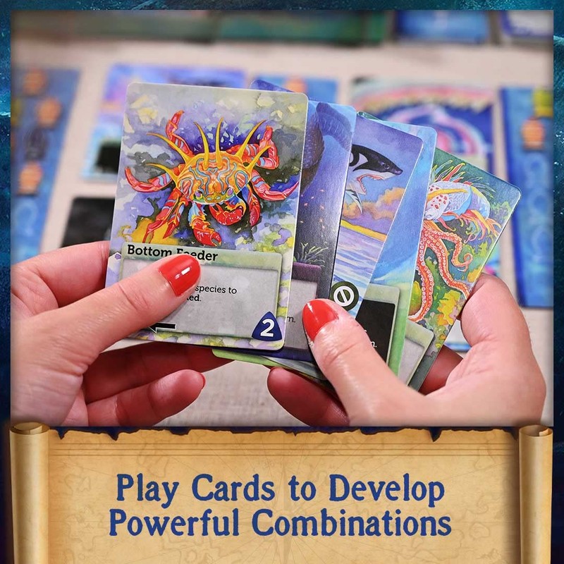 Northstar Game Studio Oceans Board Game - Beautiful Strategy Ecosystem