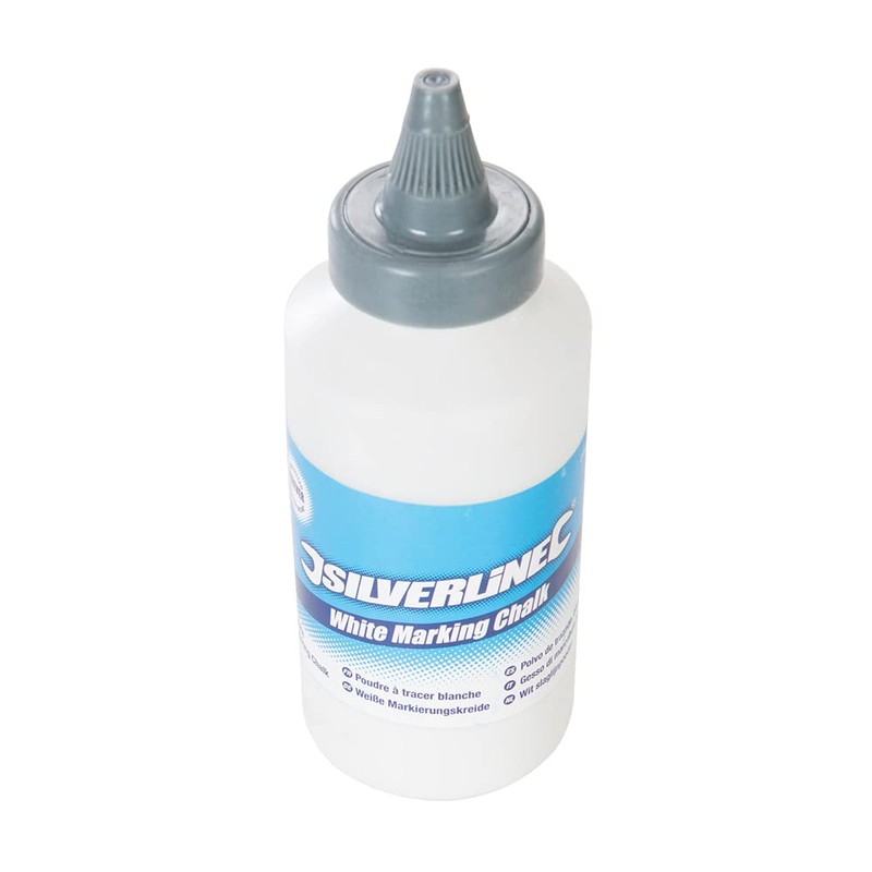 Silverline White Marking Chalk 250g (CB63W)