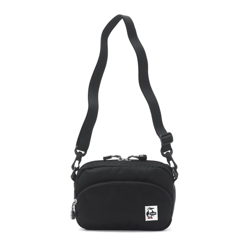 [Chums] Recycled Shoulder Pouch, Black, Free size
