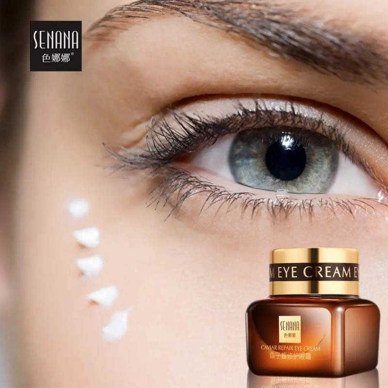 Crema Contorno Ojos Senana Caviar Antimanchas Fps Día Noche