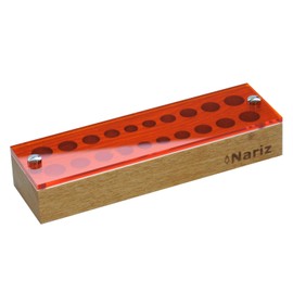 Nariz Baby Teeth Case with Acrylic Sheet for Dating, Orange