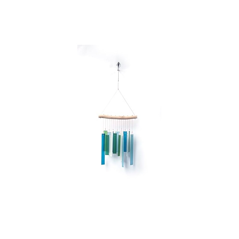 Sunset Vista Designs Handcrafted Driftwood and Sea Glass Recto Wind