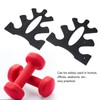 Denash Dumbbell Rack Stand,3 Tier Small Dumbbell Rack Stand,Portable Dumbbell