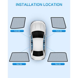 Car Window Shades for Mazda-CX-5(2017-2023),4 Pack Car Window Cover for Baby Sun Shade Blocker Breathable Mesh,Reduce UV Rays & Heat Insulation Privacy Protection for Camping, Travel, Sleep