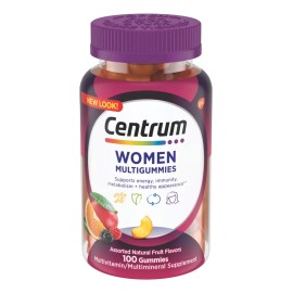 Multivitaminico Centrum Para Mujer Sabor Frutas 100 Gomitas