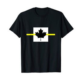 Thin Yellow Line Canadian T-Shirt