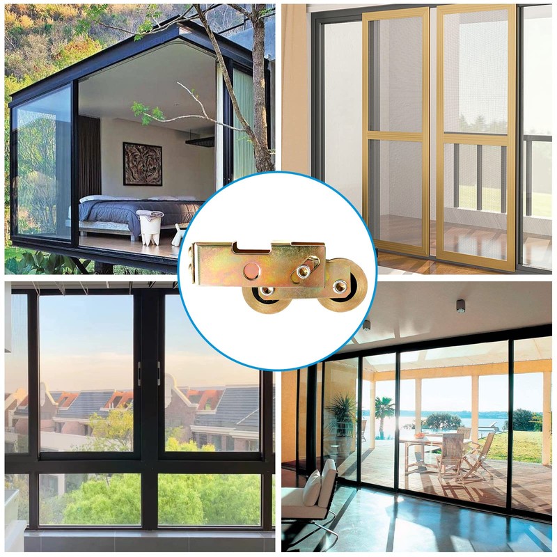 Huazu Sliding Patio Door Tandem Roller Assembly - 1-1/4 Inch