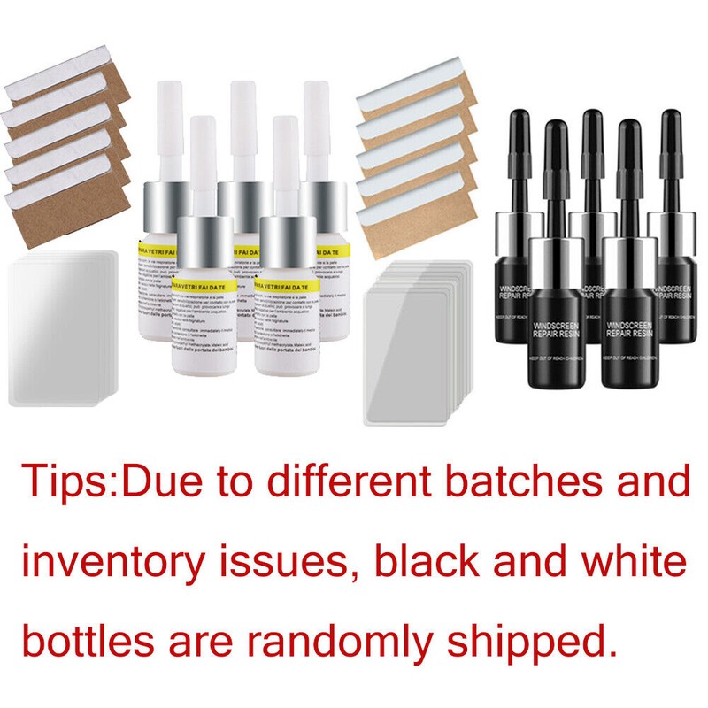 NEW 5Pcs Auto Glass Nano Repair Fluid Car Windshield Resin