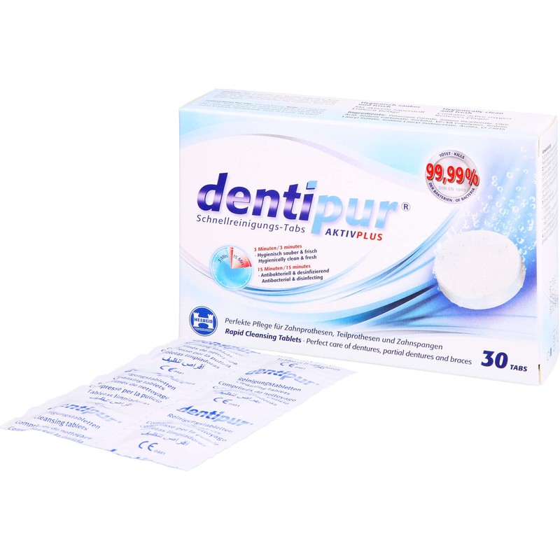 Dent Ipur Quick Cleaning Tablets Pack of 30
