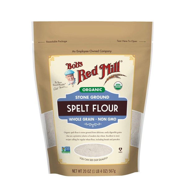 Organic Spelt Flour, 20 Ounce (Pack of 1)
