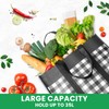 StorMiracle Reusable Grocery Bags 5-Pack, Large Foldable Reusable Shopping Tote