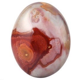 Nupuyai Worry Stone, Precious Stone, Tumbled stone, Oval Shape Crystal Healing Stone, Pocket Stone for Massage, Reiki and Home Decoration