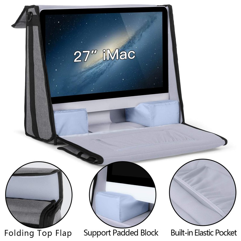 Damero Carrying Tote Bag Compatible with Apple 27" iMac Desktop