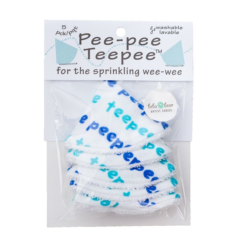 Pee-pee Teepee Text White - Cello Bag