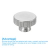 QUARKZMAN Knurled Thumb Nuts, 4 Pieces M3 x D11 mm