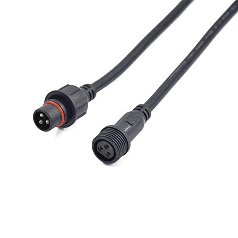 WESIRI 5Pairs 3pin Black Electrical Connector LED Connector for LED