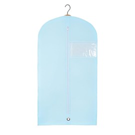 Kids Garment Bag, 30x18 Breathable Clothes Cover for Toddler & Child, Travel Garment Bags (Yellow, 30"x1Pack-Yellow) (Blue)