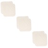 Baluue 6pcs Bamboo Fiber Face Washcloths Reusable Gentle Towels for