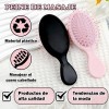 10 Mini Cepillos Peines Cabello De Peluquer Para Desenredar