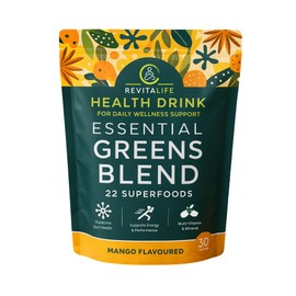 Revitalife Limited Revitalife Limited Revitalife Eetial Gree Bled 22 Suerfood with Fruit, Vegetale, Adatoge Proiotic Ahwagadha KSM66 Vega, Glute Free Gut Health Suort Made i the UK