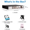 Fuers H.265+ 5MP 8 Channel CCTV DVR Recorder with 500G