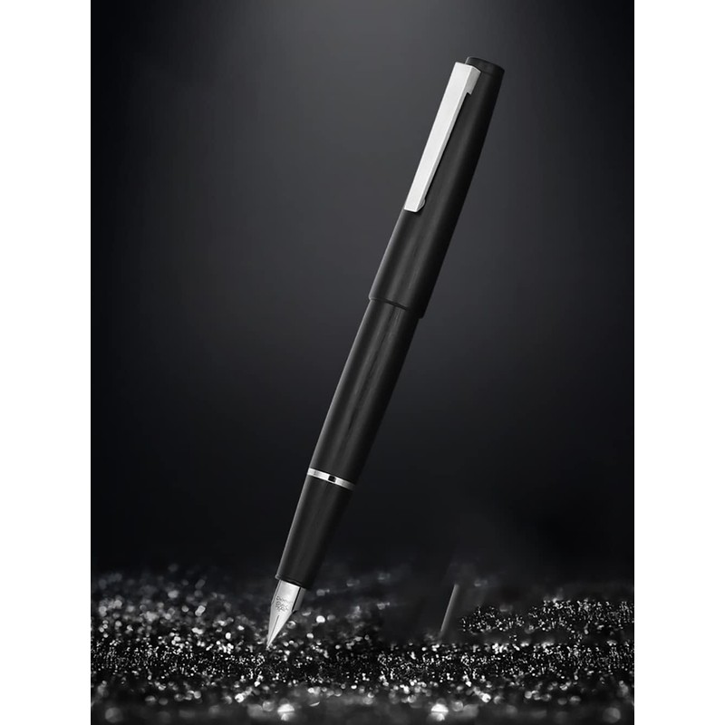 erofa 80 Black Fibre Fountain Pens Iridium Extra Fine Nib