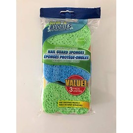 Scrub Buddies 3 Count Green Dual Sided Dish Washing Sponges