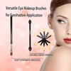 Benixmidart 9Pcs Makeup Brush Set, 1 Eyeliner Brush 1 Eyebrow