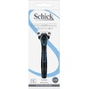 Schick Fast Body Shaver Holder with Blade Black Body Razor