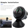 XINLIYA Car Compass, Vehicle Compass Ball with Bottom Stick, Dash