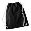Westford Mill Cotton Lightweight Draw String Gym Sac Bag -